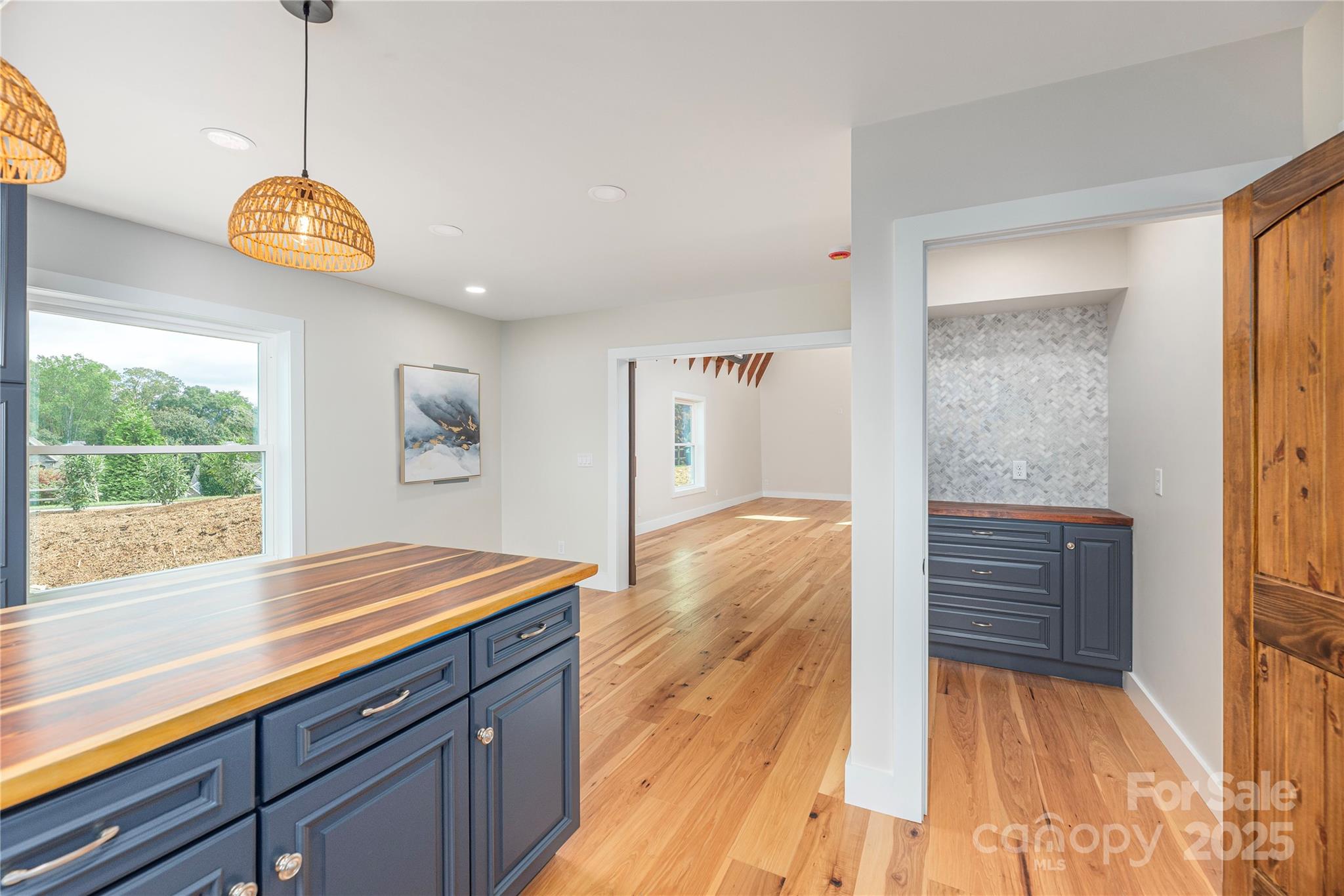 234 Erwin Hills Road Asheville, NC 28806 - Photo 13 of 47 a view of hallway with wooden floor
