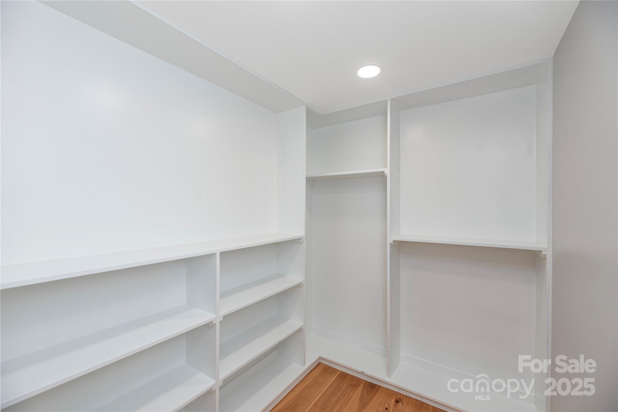 234 Erwin Hills Road Asheville, NC 28806 - Photo 16 of 47 a view of walk in closet with empty racks