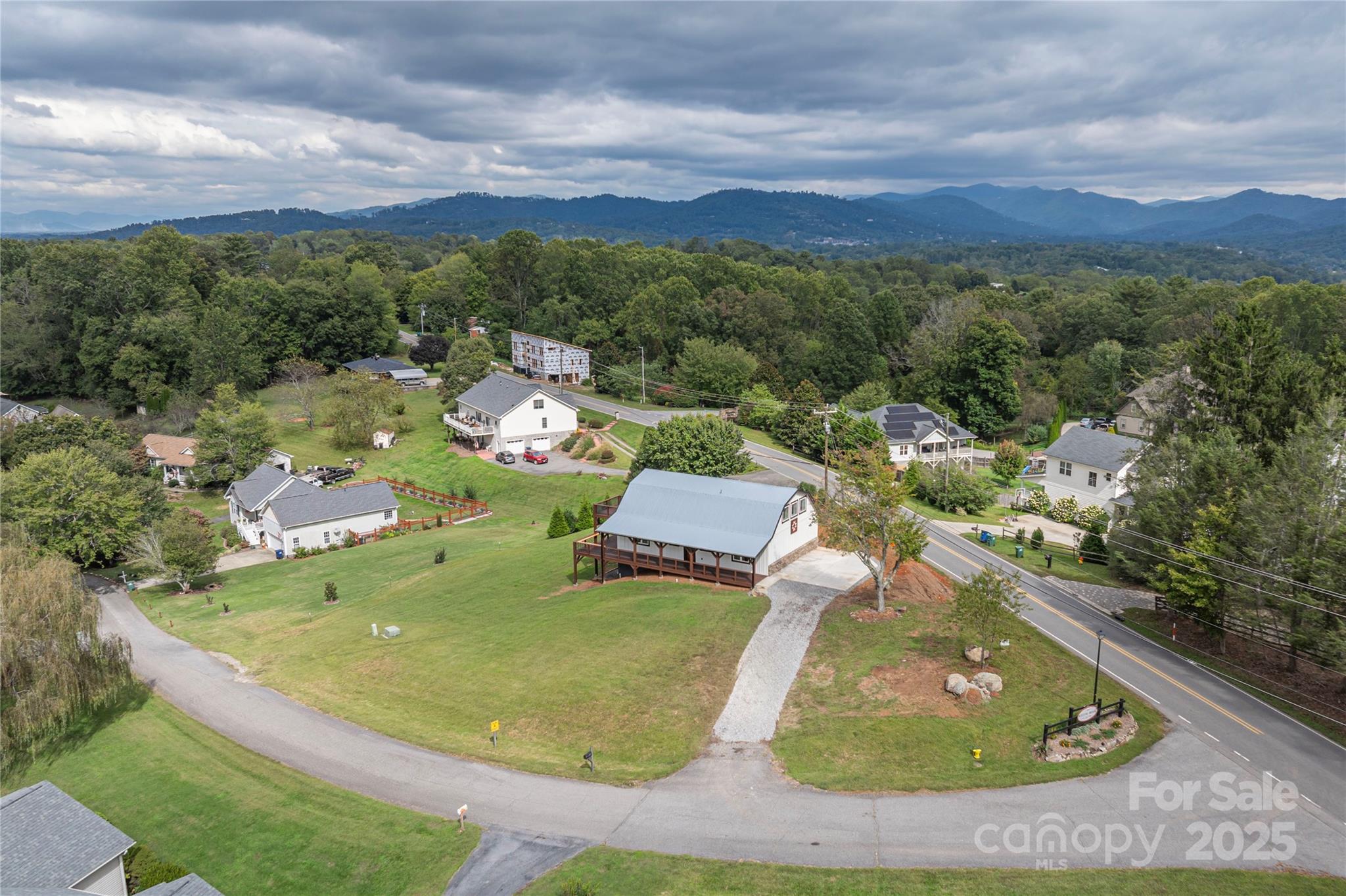 234 Erwin Hills Road Asheville, NC 28806 - Photo 43 of 47 an aerial view of a house