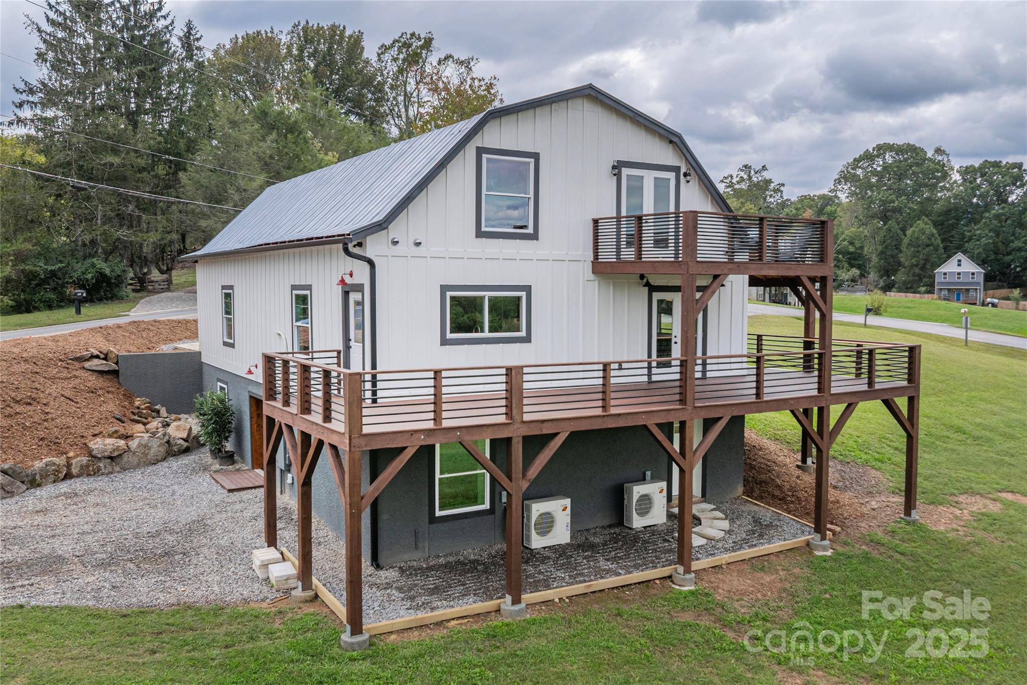 234 Erwin Hills Road Asheville, NC 28806 - Photo 46 of 47 a view of a house with backyard and porch