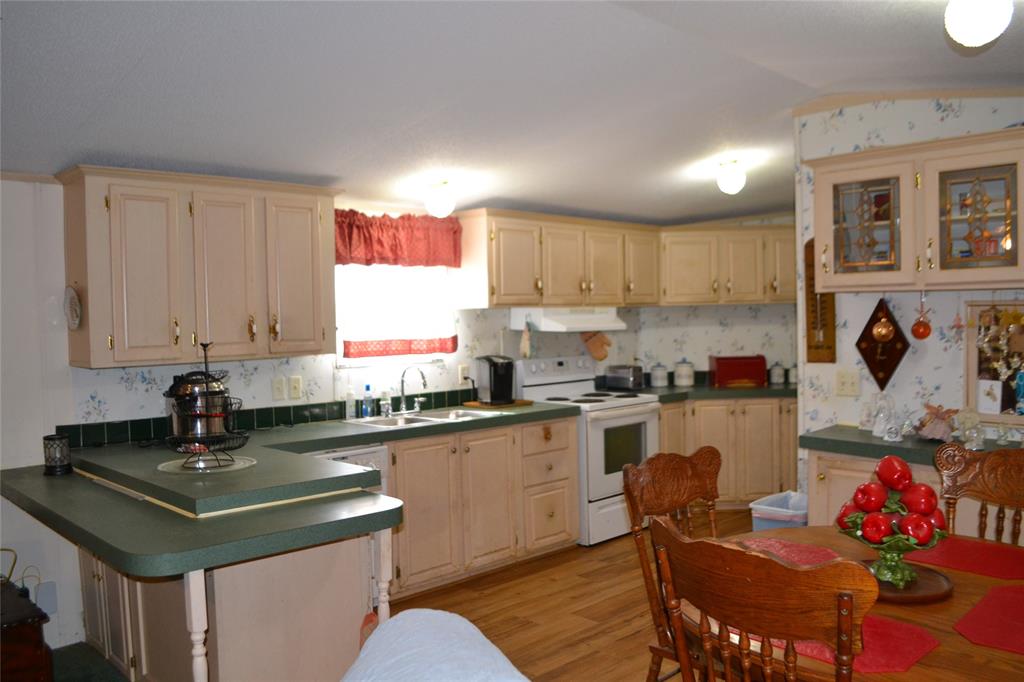 174 Kickapoo Quitman, TX 75783 - Photo 9 of 25 a kitchen with a sink cabinets and window