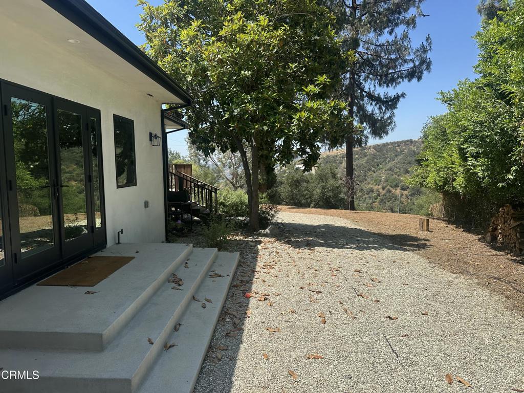 4119 Aralia Road Altadena, CA 91001 - Photo 8 of 10 a view of a backyard with large trees