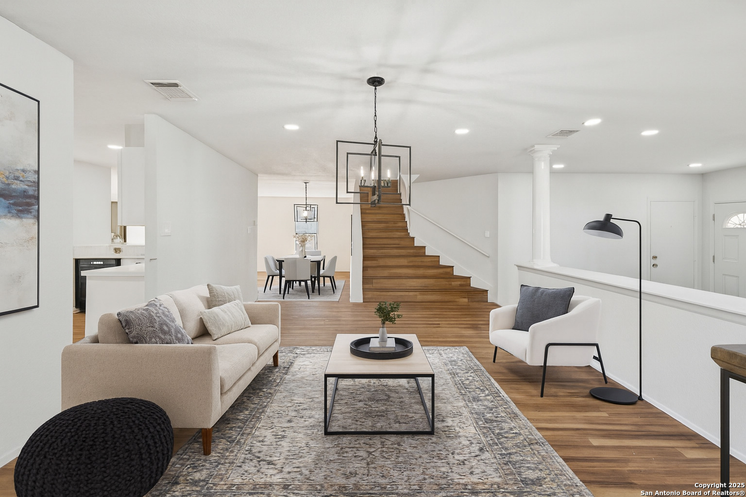 8127 Talkenhorn Converse, TX 78109 - Photo 3 of 57 a living room with furniture and wooden floor