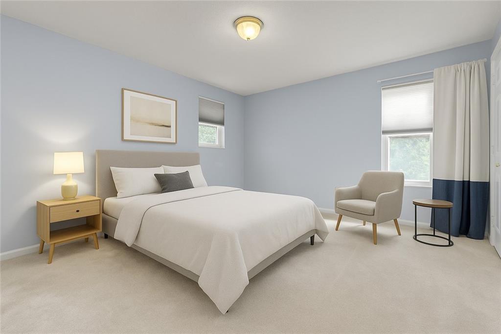 2432 West Hardies Road Gibsonia, PA 15044 - Photo 20 of 50 a bedroom with a bed and window