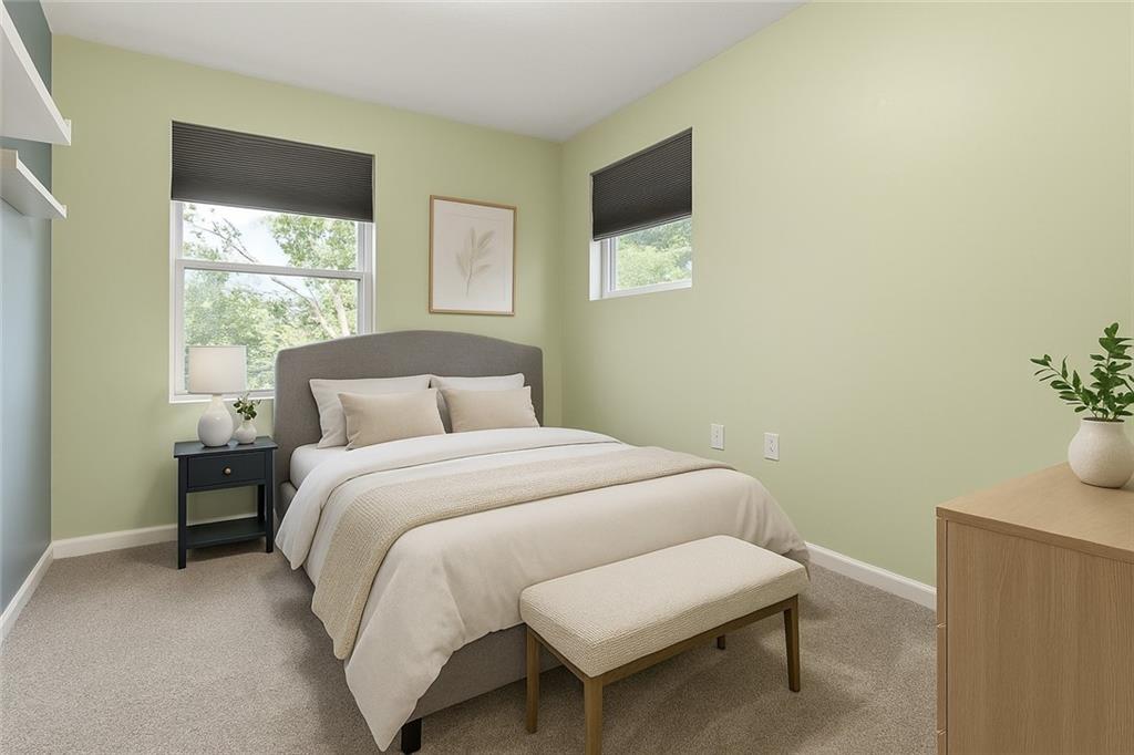 2432 West Hardies Road Gibsonia, PA 15044 - Photo 26 of 50 a bedroom with a bed and a window