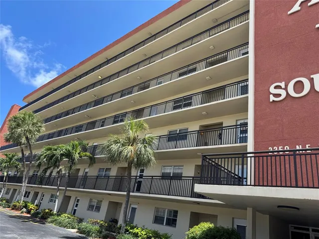 a front view of a building