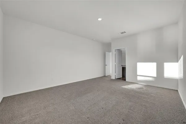 a view of empty room