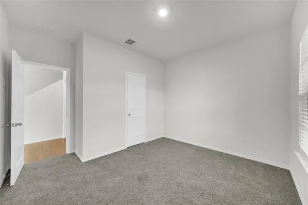 a view of empty room