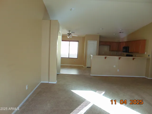 a view of livingroom with window