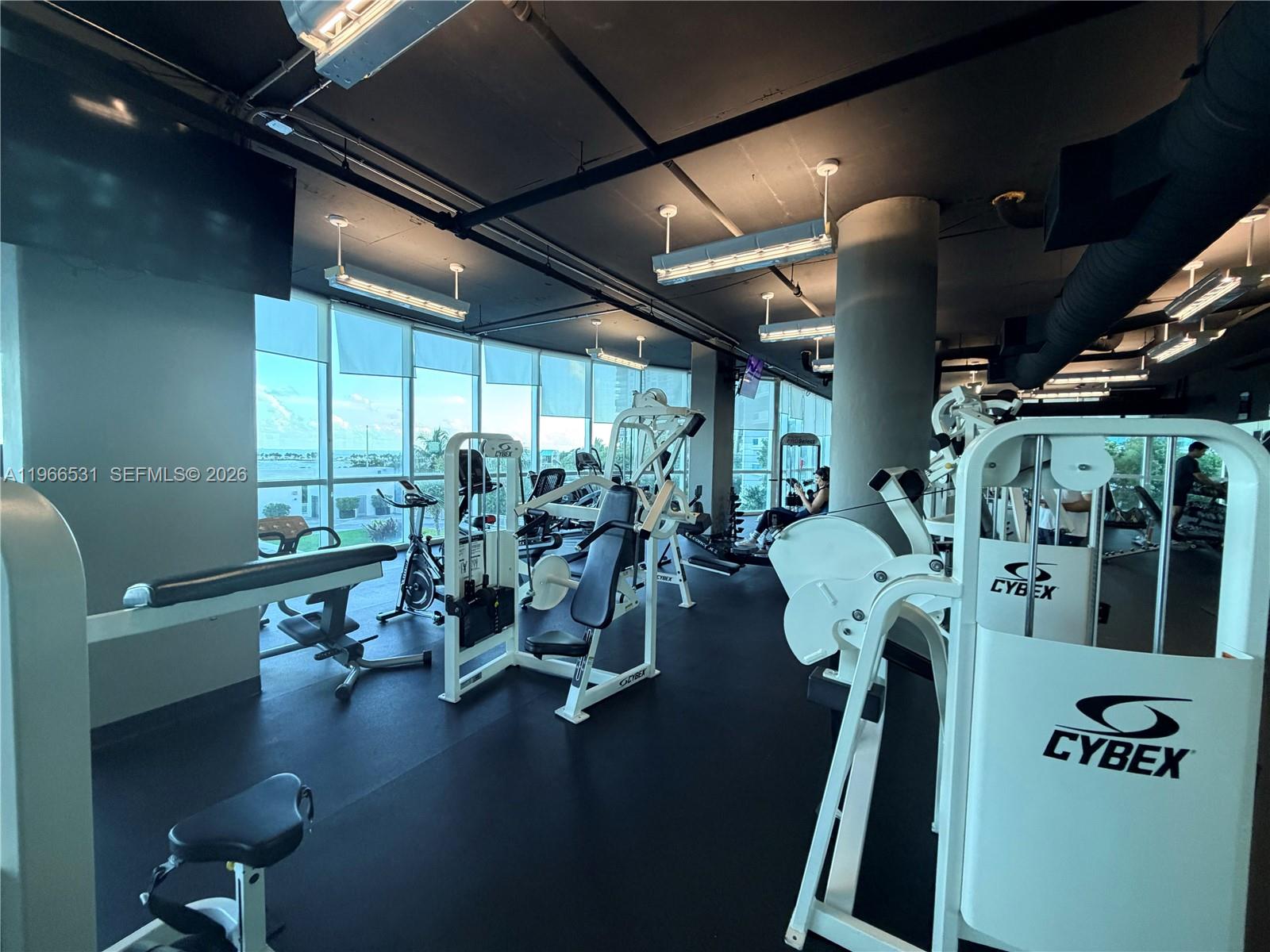 2101 Brickell Avenue, Unit 2202 Miami, FL 33129 - Photo 17 of 25 a view of a room with gym equipment