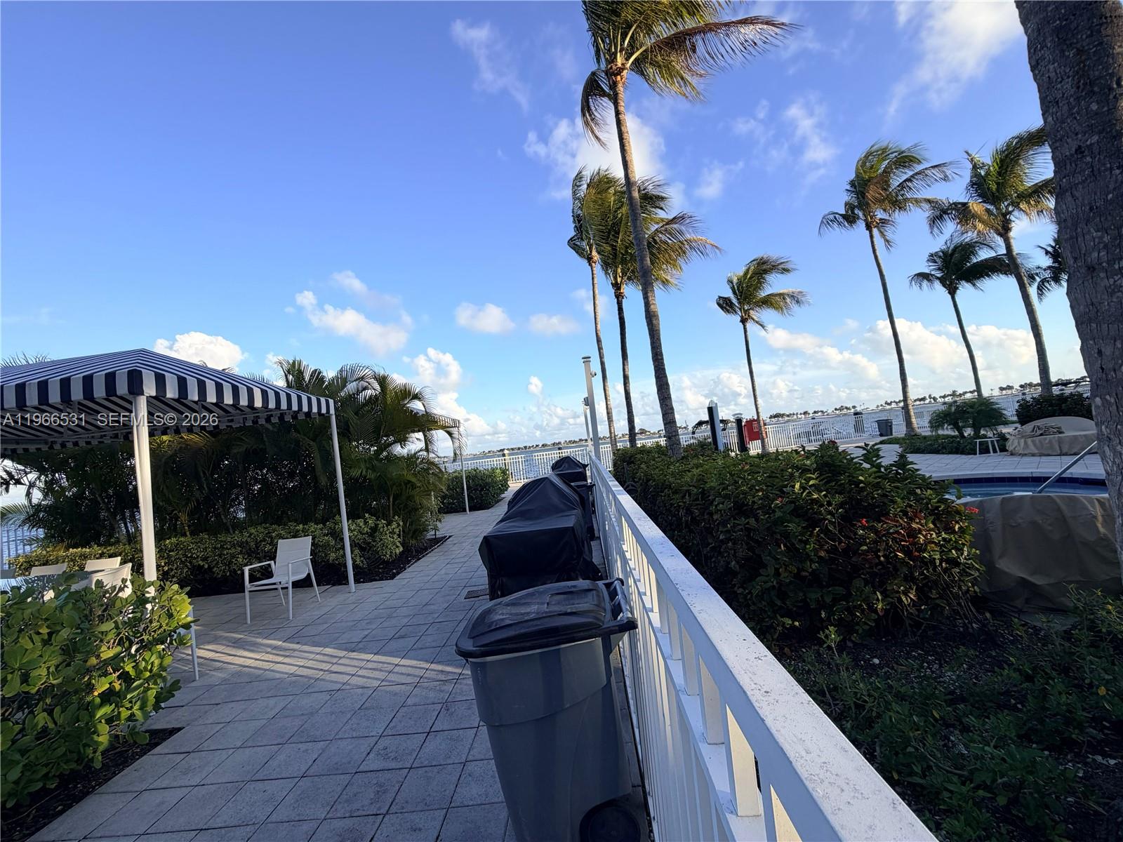 2101 Brickell Avenue, Unit 2202 Miami, FL 33129 - Photo 22 of 25 a view of a garden