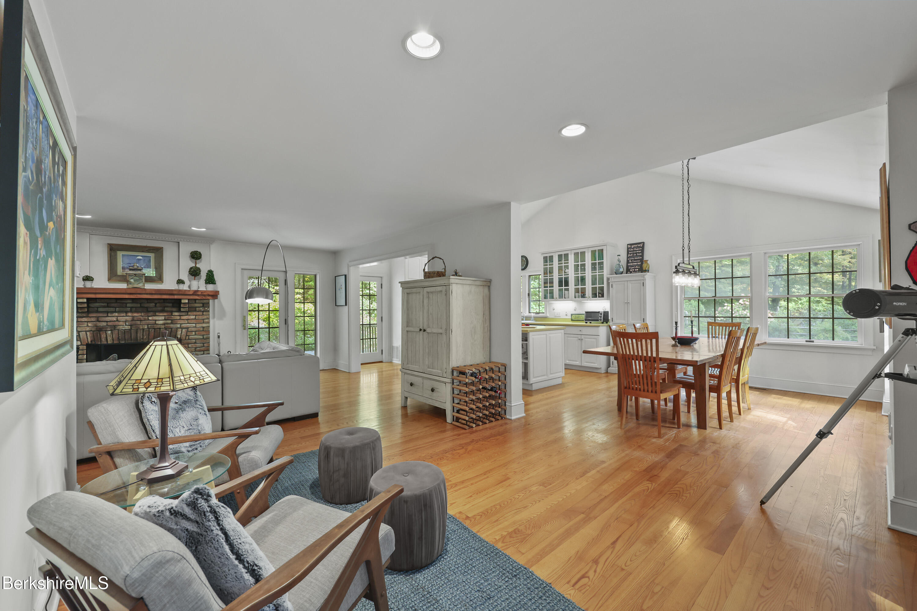 905 W Road Sheffield, MA 01230 - Photo 15 of 60 a living room with furniture and a large window