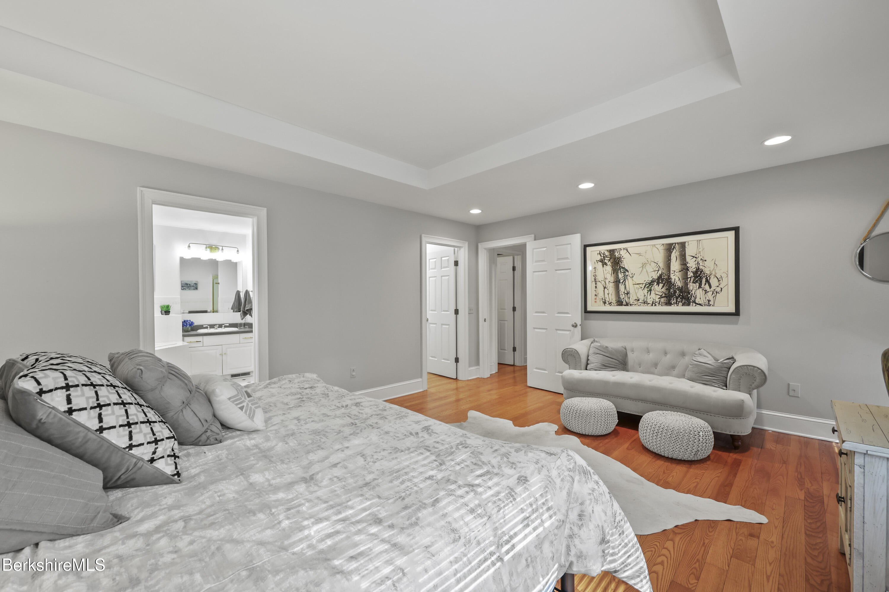 905 W Road Sheffield, MA 01230 - Photo 27 of 60 a bedroom with furniture and a window