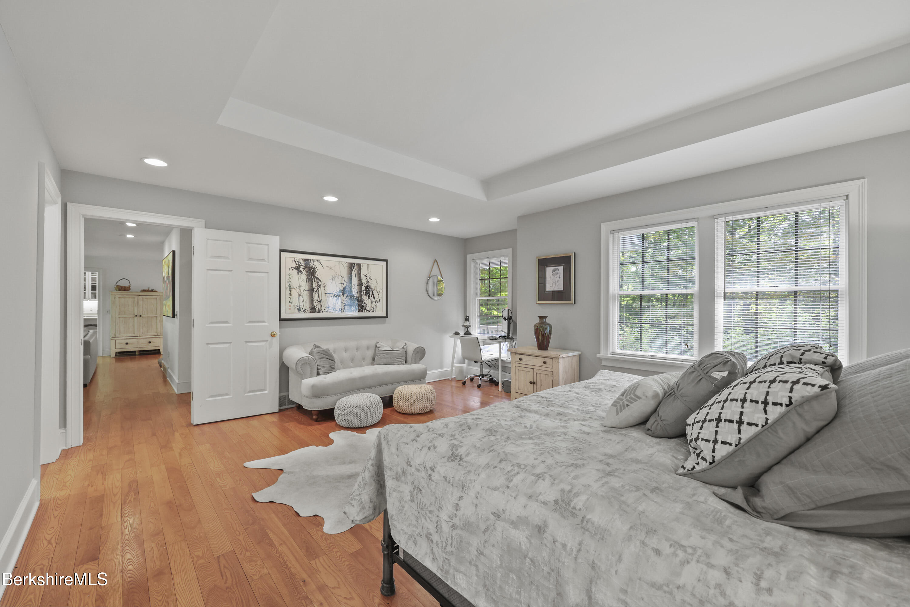905 W Road Sheffield, MA 01230 - Photo 28 of 60 a living room with furniture and a large window