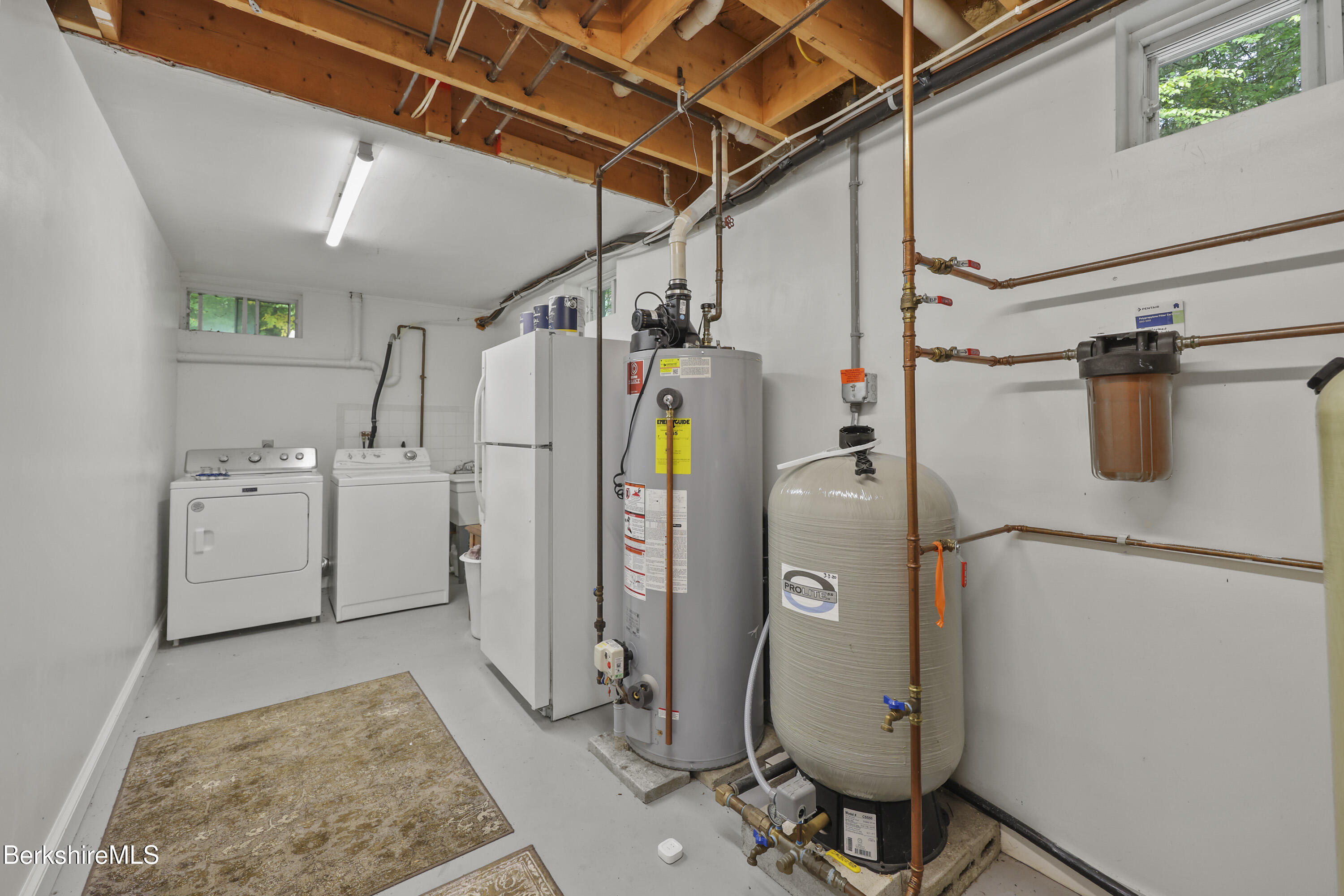 905 W Road Sheffield, MA 01230 - Photo 43 of 60 a utility room with dryer and washer