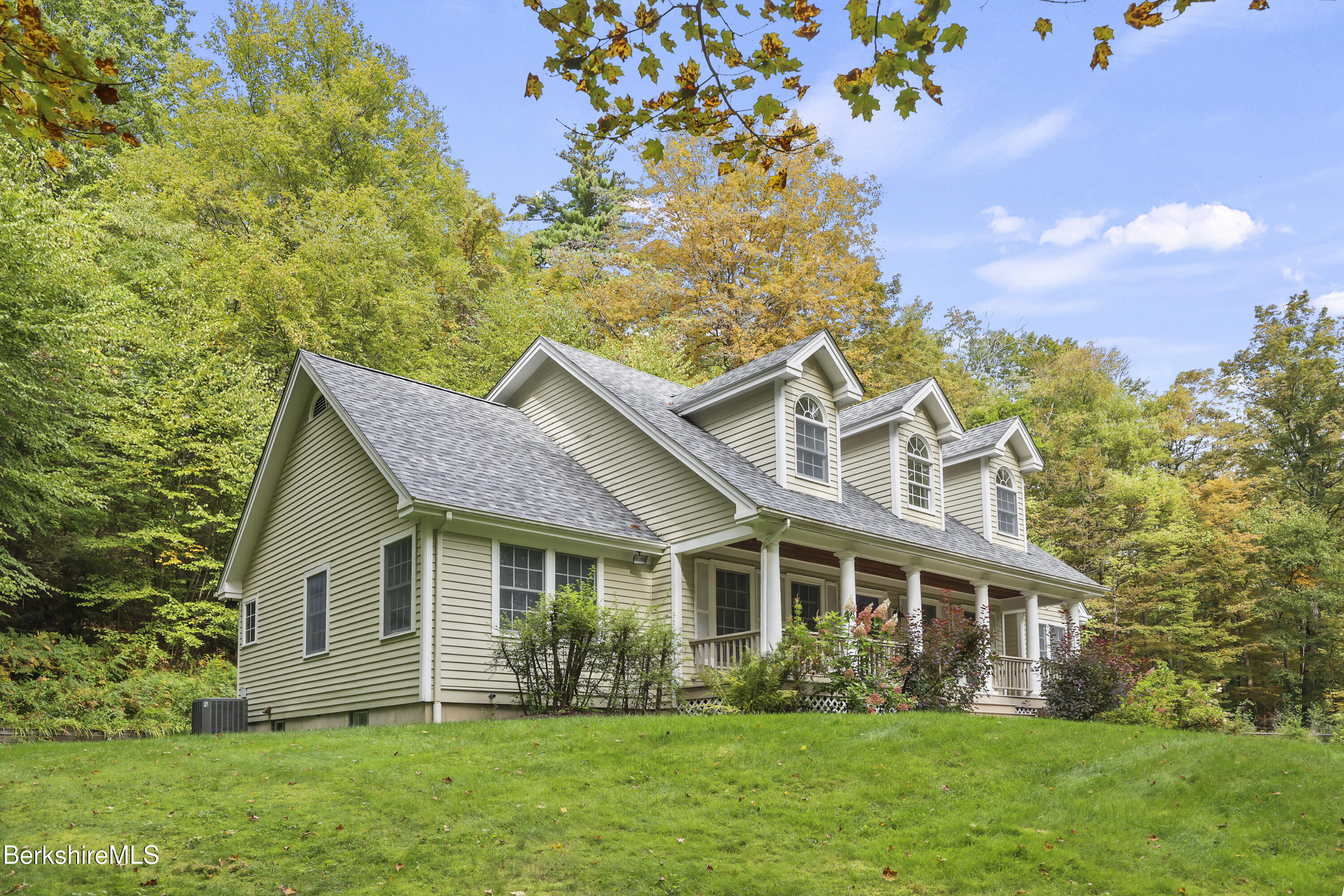 905 W Road Sheffield, MA 01230 - Photo 5 of 60 a front view of house with yard and green space