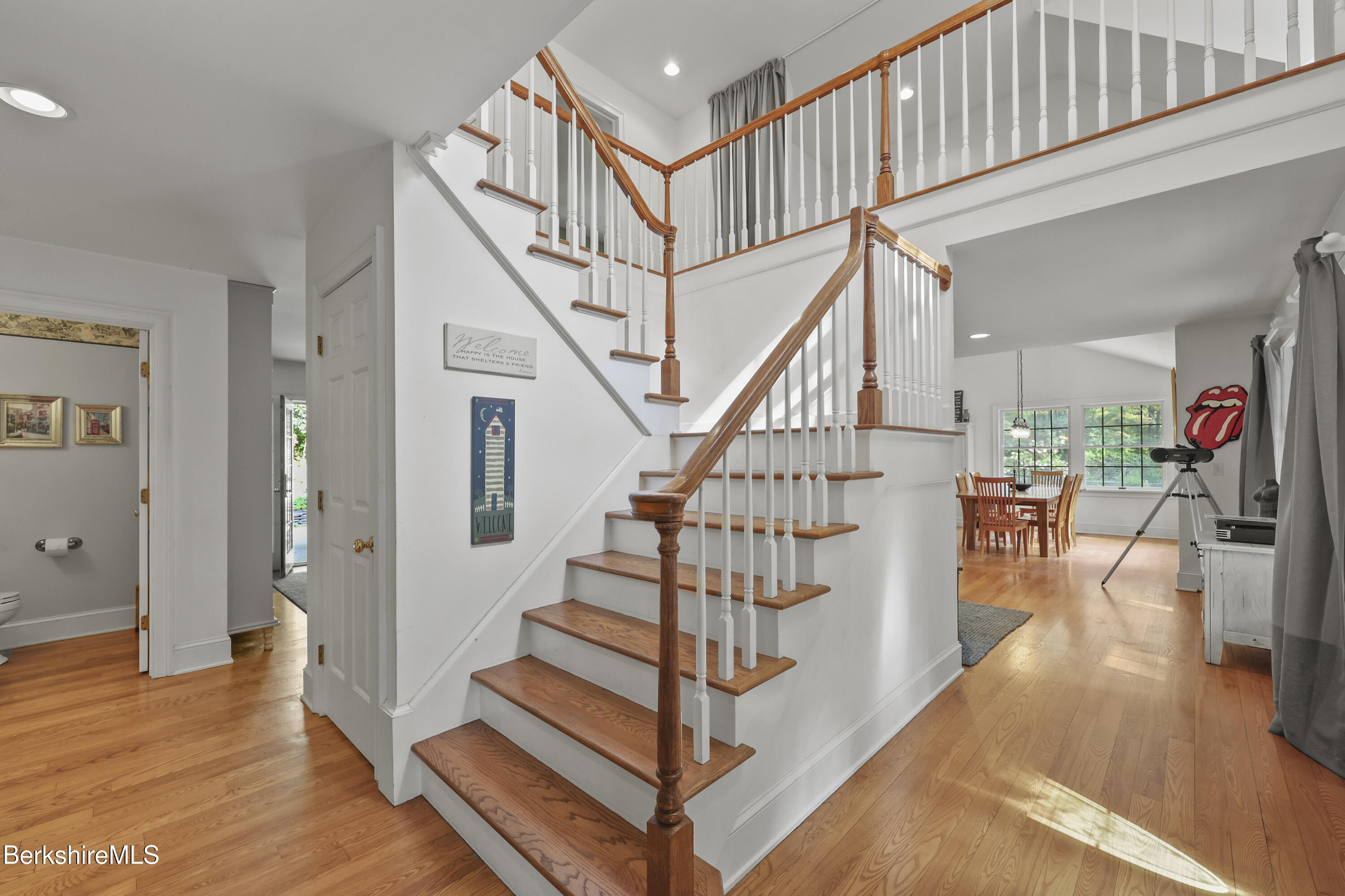 905 W Road Sheffield, MA 01230 - Photo 6 of 60 a view of entryway and hall with wooden floor