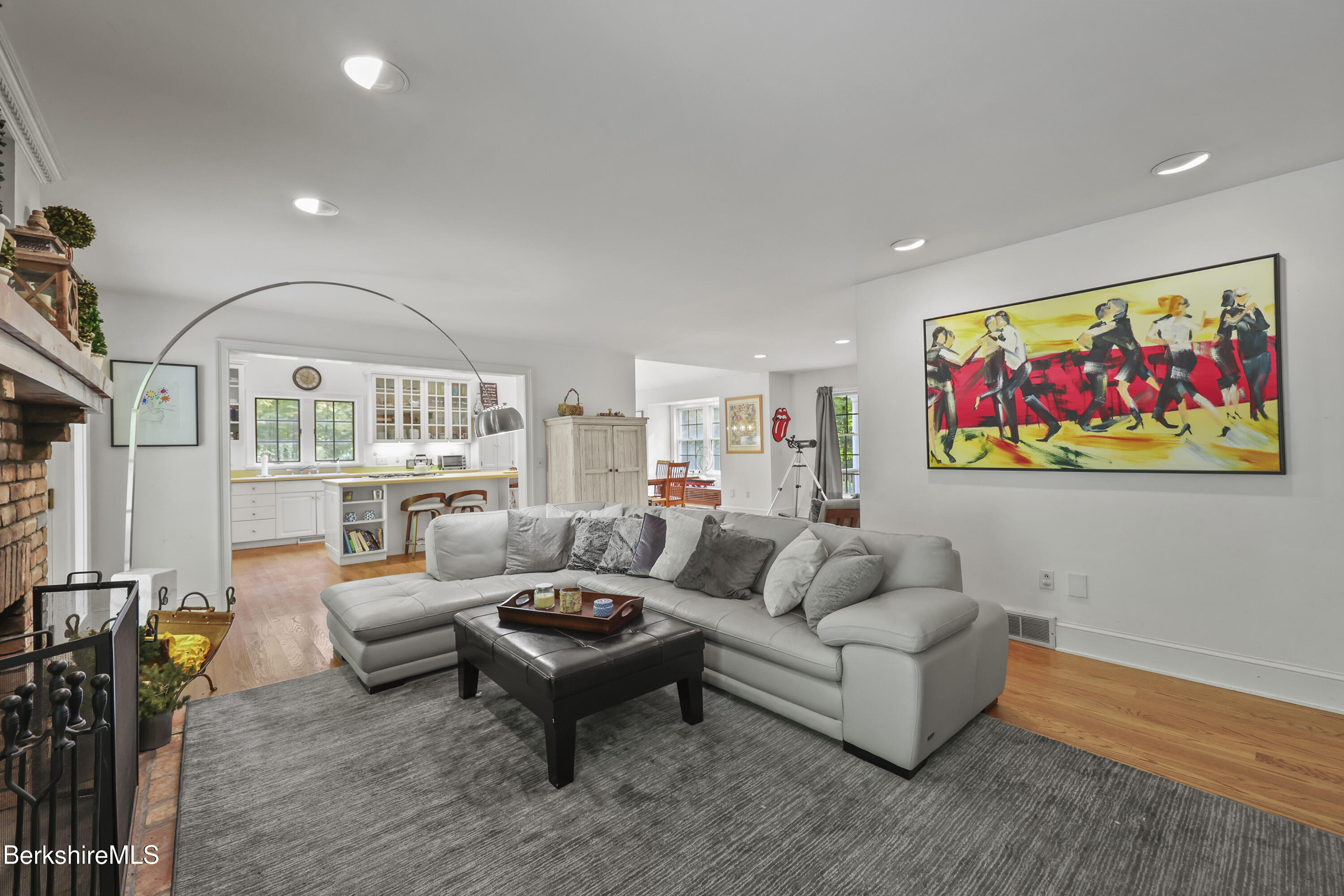 905 W Road Sheffield, MA 01230 - Photo 8 of 60 a living room with furniture a rug and a large window