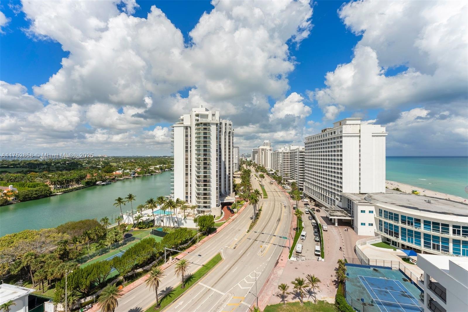5401 Collins Avenue, Unit 1220 Miami Beach, FL 33140 - Photo 13 of 13 a view of a city with an ocean