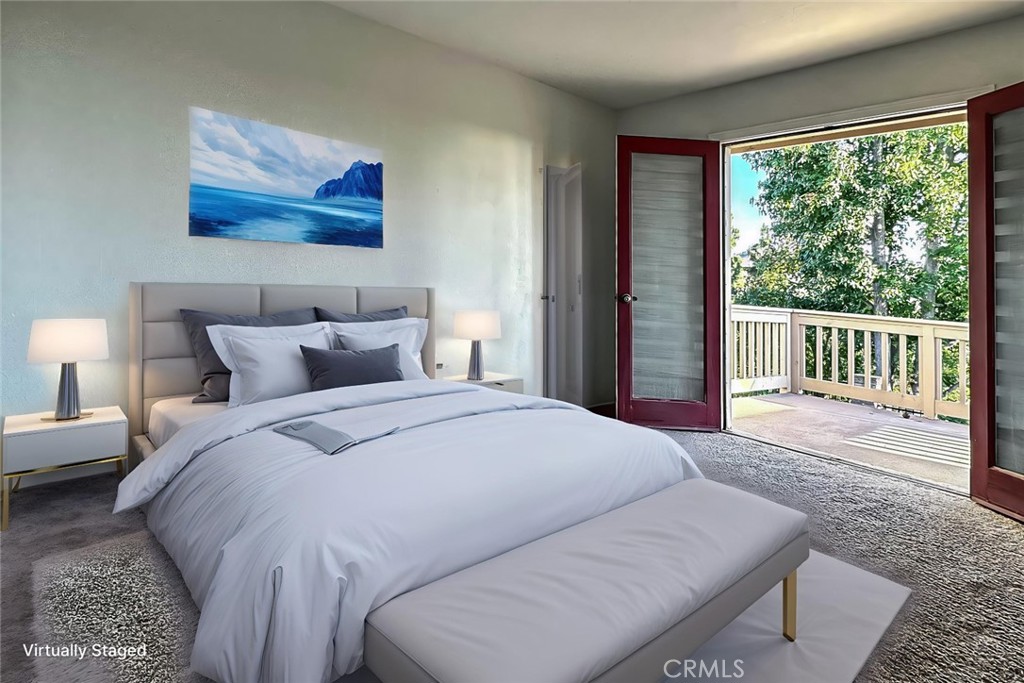 16208 Peppertree Lane La Mirada, CA 90638 - Photo 7 of 75 a spacious bedroom with a bed and a large window