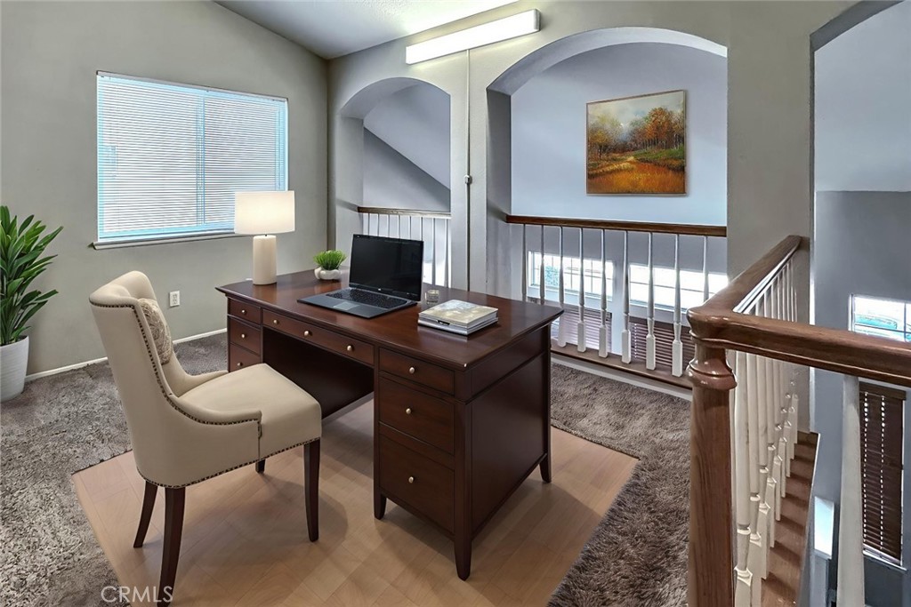 16208 Peppertree Lane La Mirada, CA 90638 - Photo 9 of 75 a view of a workspace with furniture