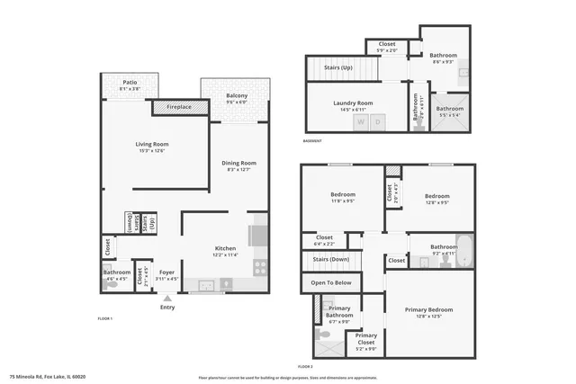 $224,998 | 75 Mineola Road, Unit 75, Fox Lake, IL 60020