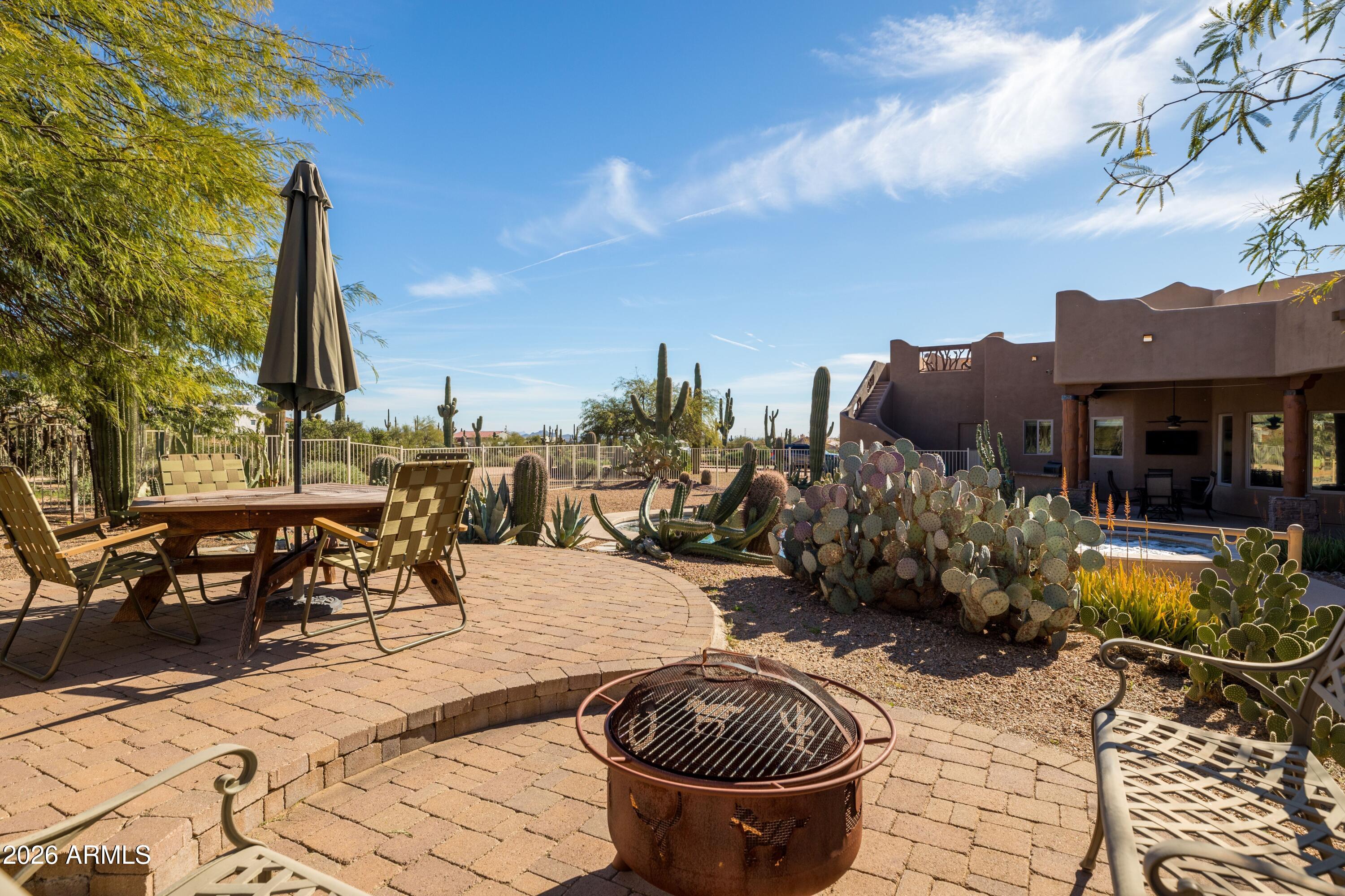 4844 North Gila Road Apache Junction, AZ 85119 - Photo 45 of 69 Firepit