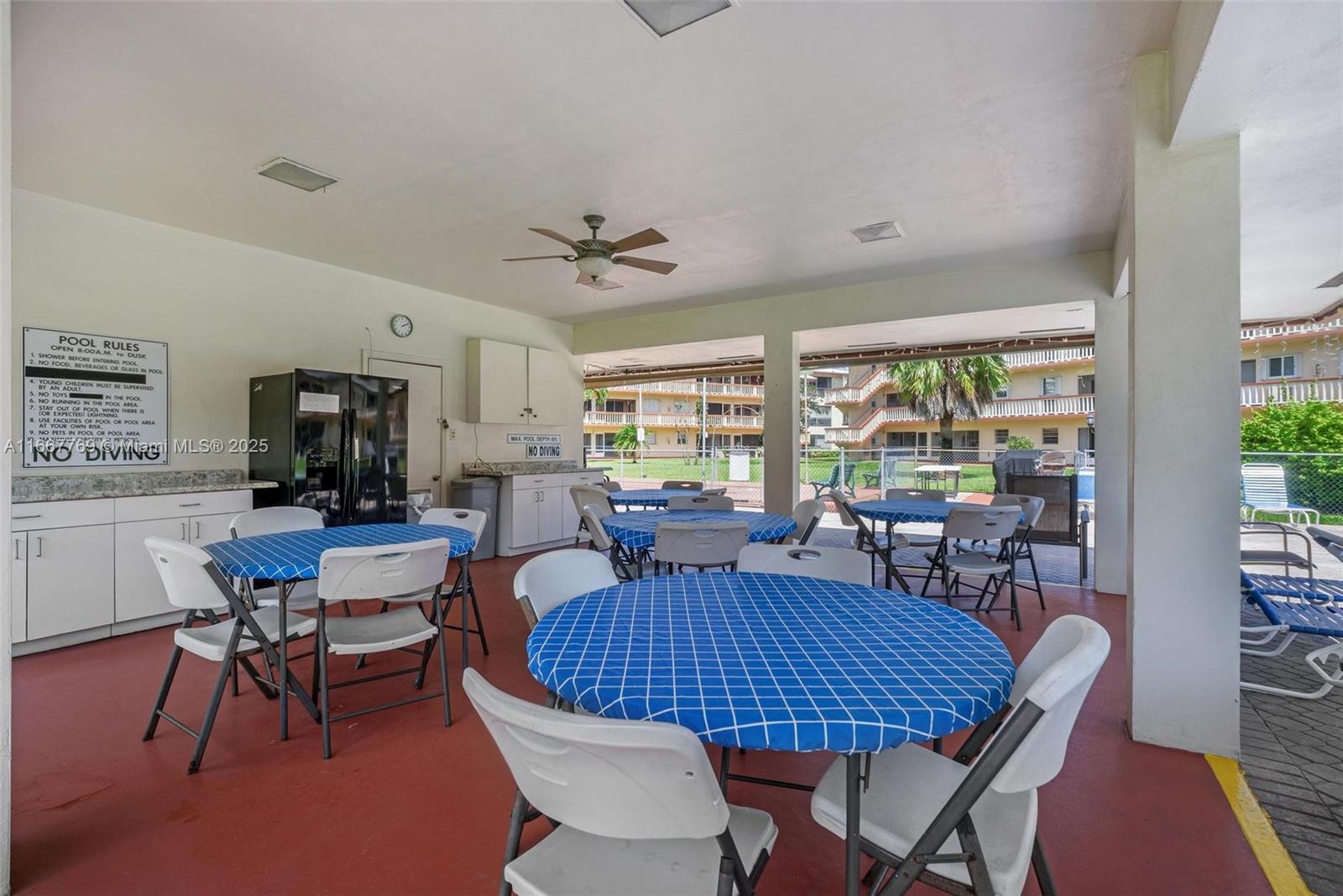 5300 Washington Street, Unit C111 Hollywood, FL 33021 - Photo 31 of 40 a view of a dining room with furniture window and outside view