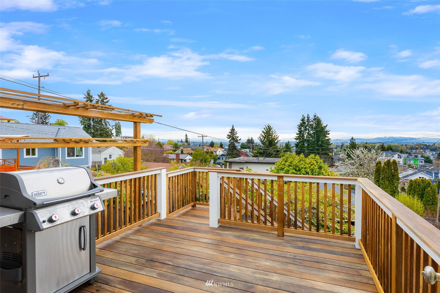 4110 38th Avenue Southwest Seattle, WA 98126 - Photo 16 of 29 a view of a balcony with wooden floor