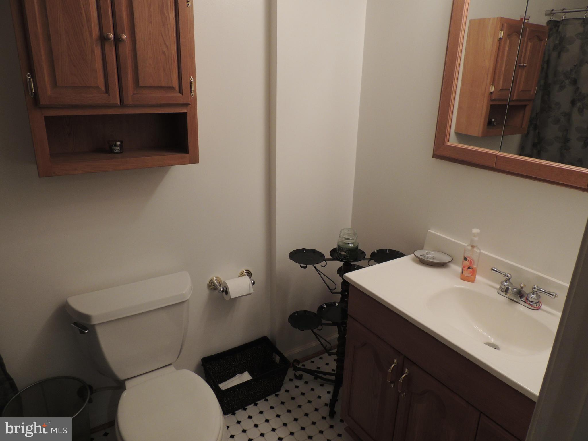 8 Hyacinth Road Baltimore, MD 21234 - Photo 14 of 21 a bathroom with a sink toilet and vanity