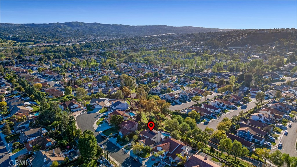 21390 Vía Del Parque Yorba Linda, CA 92887 - Photo 39 of 42 an aerial view of residential house and green space