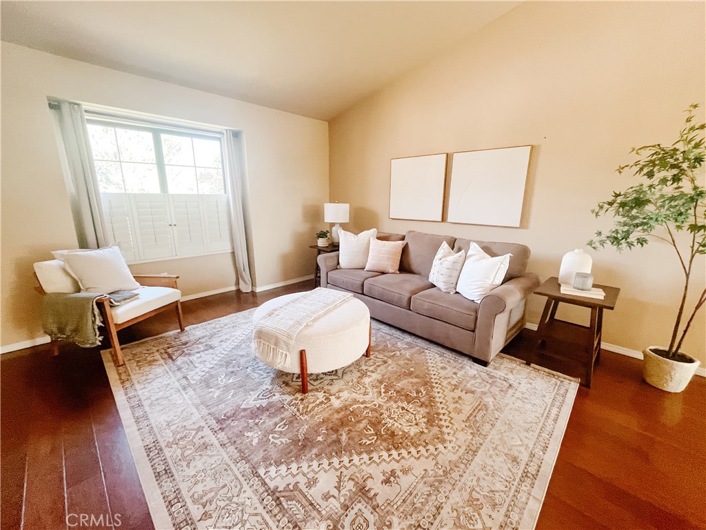 21390 Vía Del Parque Yorba Linda, CA 92887 - Photo 8 of 42 a living room with furniture and a rug