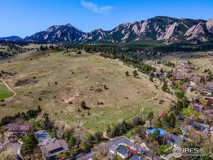a view of a lake with a mountain in the background