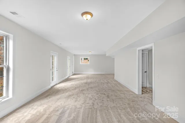 a view of empty room