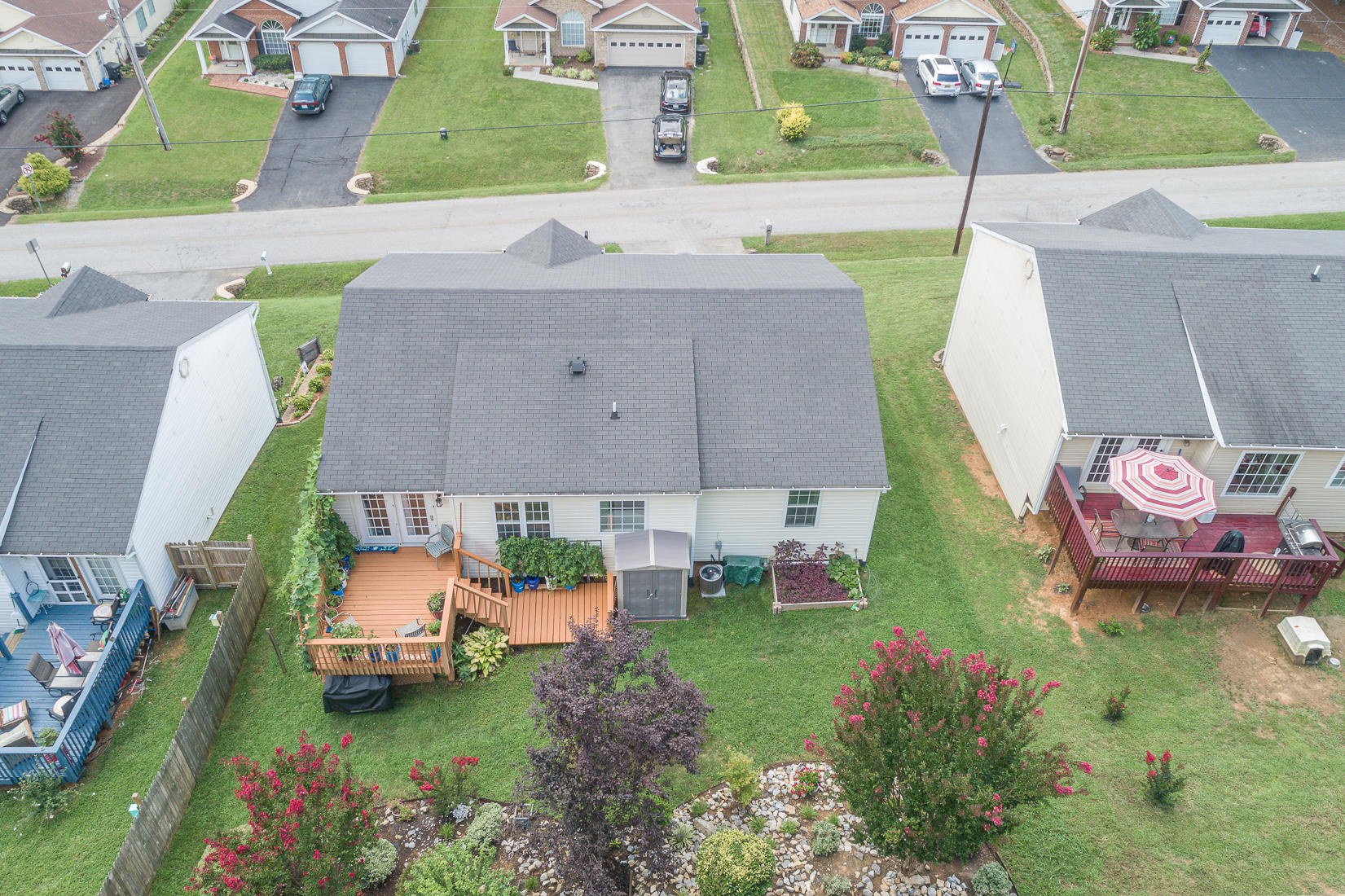 4245 Daugherty Road Salem, VA 24153 - Photo 38 of 44 an aerial view of a house with a yard