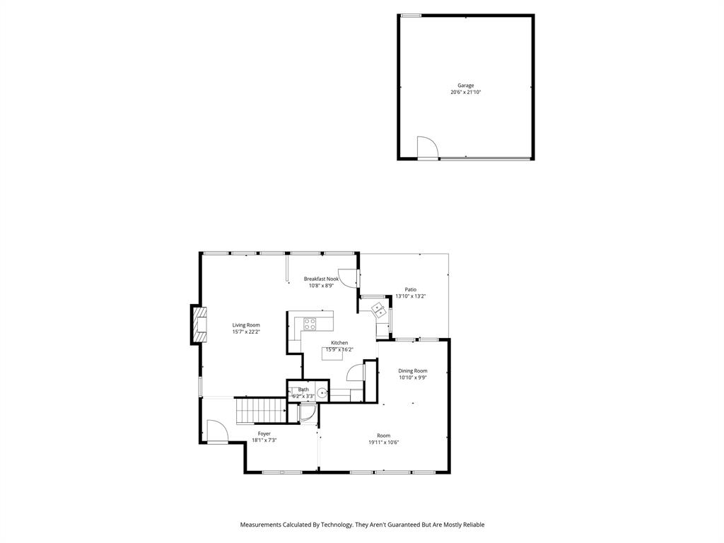 3438 Spring Willow Drive Grapevine, TX 76051 - Photo 23 of 23 View of floor plan / room layout