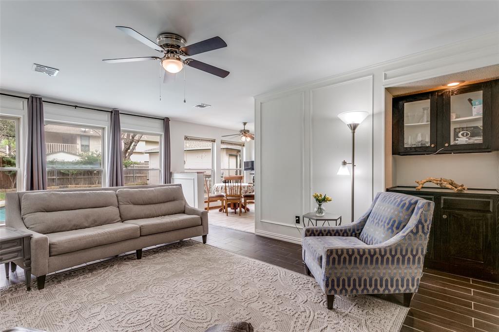 3438 Spring Willow Drive Grapevine, TX 76051 - Photo 5 of 27 a living room with furniture and a large window