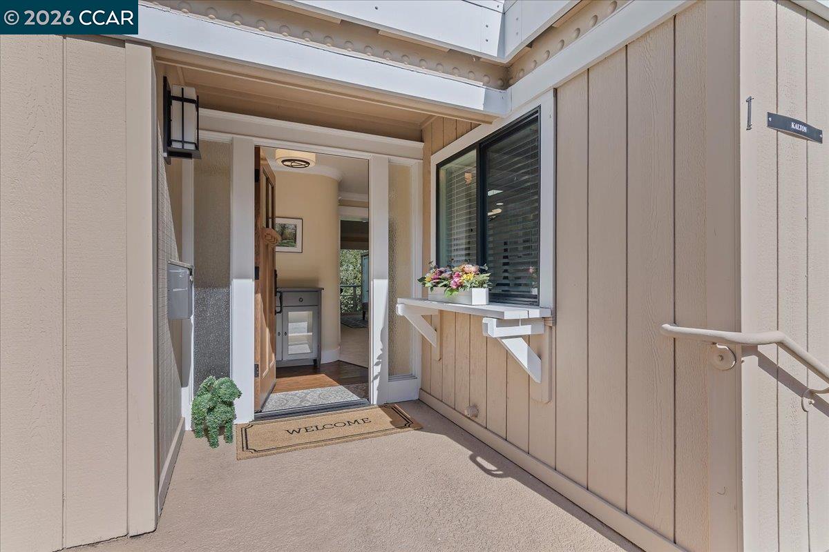 1332 Running Springs Road, Unit 1 Walnut Creek, CA 94595 - Photo 3 of 26 a view of an entryway door