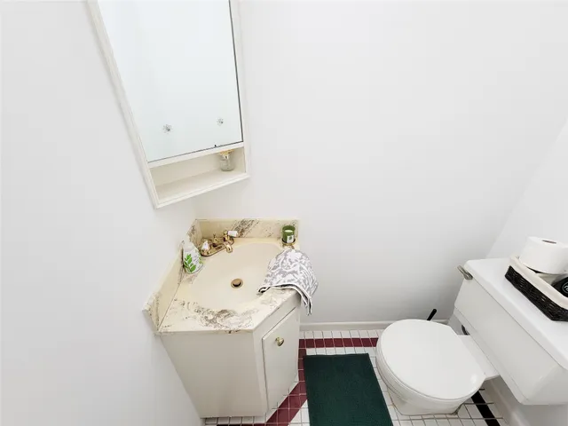 a view of an entryway with wooden wall