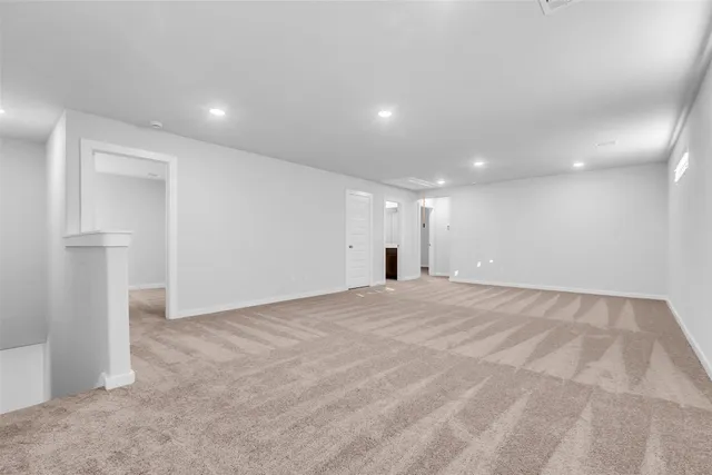 a view of empty room