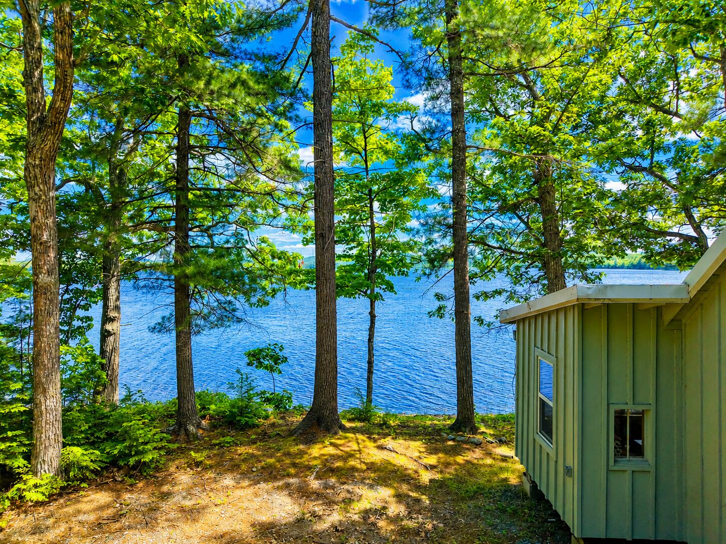 36 Sunset Point Drive Bradley, ME 04411 - Photo 2 of 44 View of Chemo Pond from side of home
