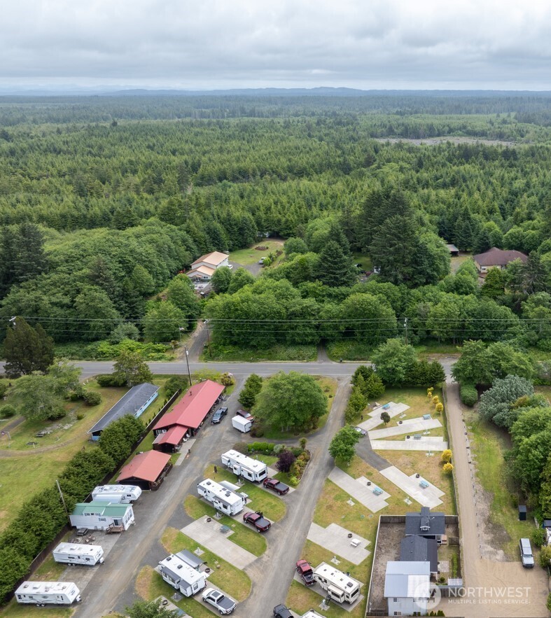 4 Memory Lane Copalis Beach, WA 98535 - Photo 27 of 29 an aerial view of residential houses with outdoor space