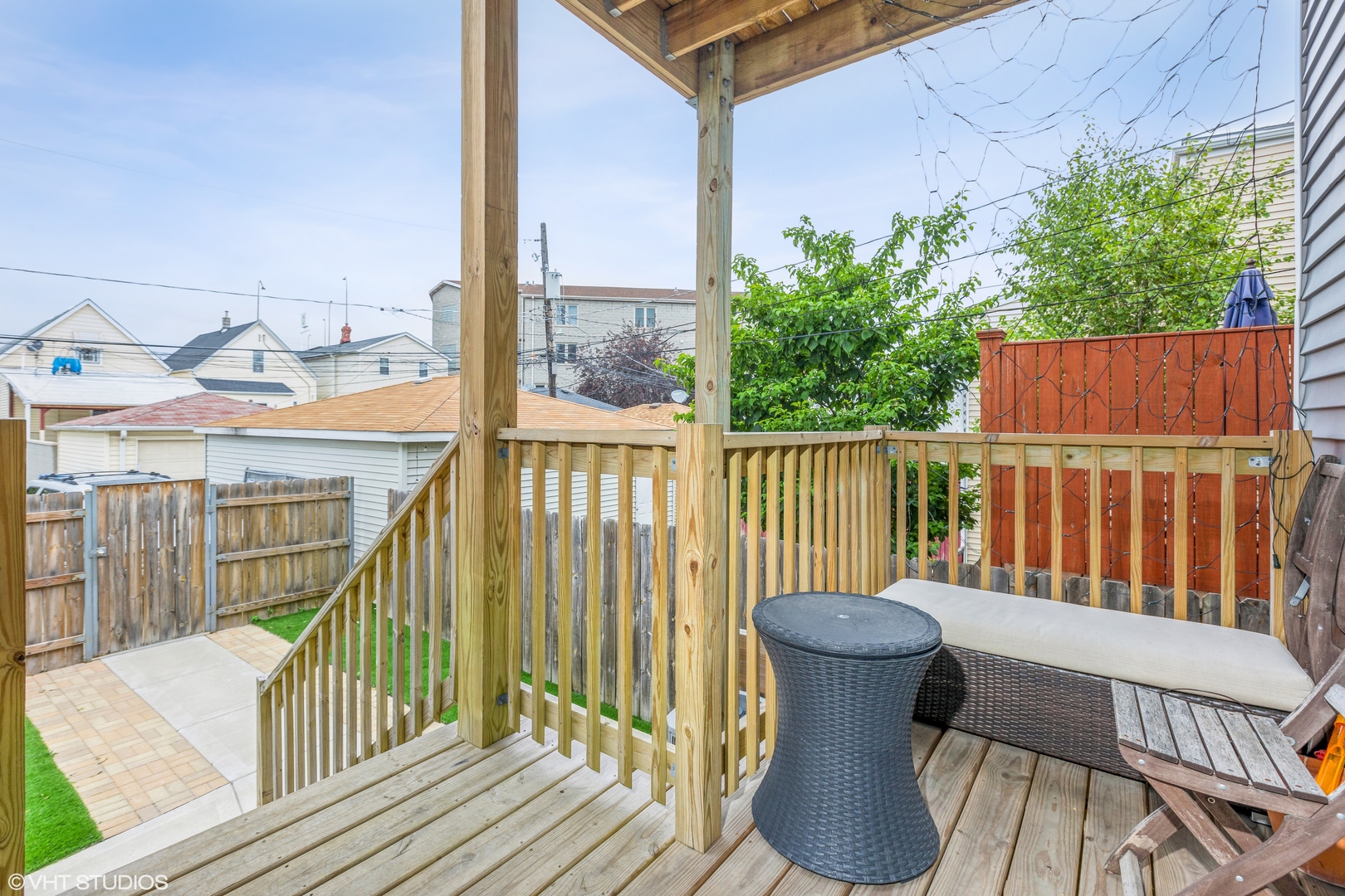 3432 West Melrose Street, Unit 2 Chicago, IL 60618 - Photo 8 of 10 a view of a deck with furniture