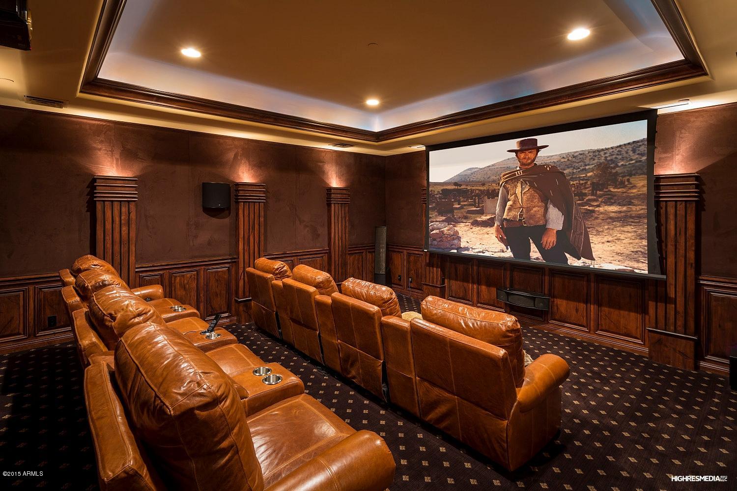 6644 East Indian Bend Road Paradise Valley, AZ 85253 - Photo 18 of 28 Home Theatre