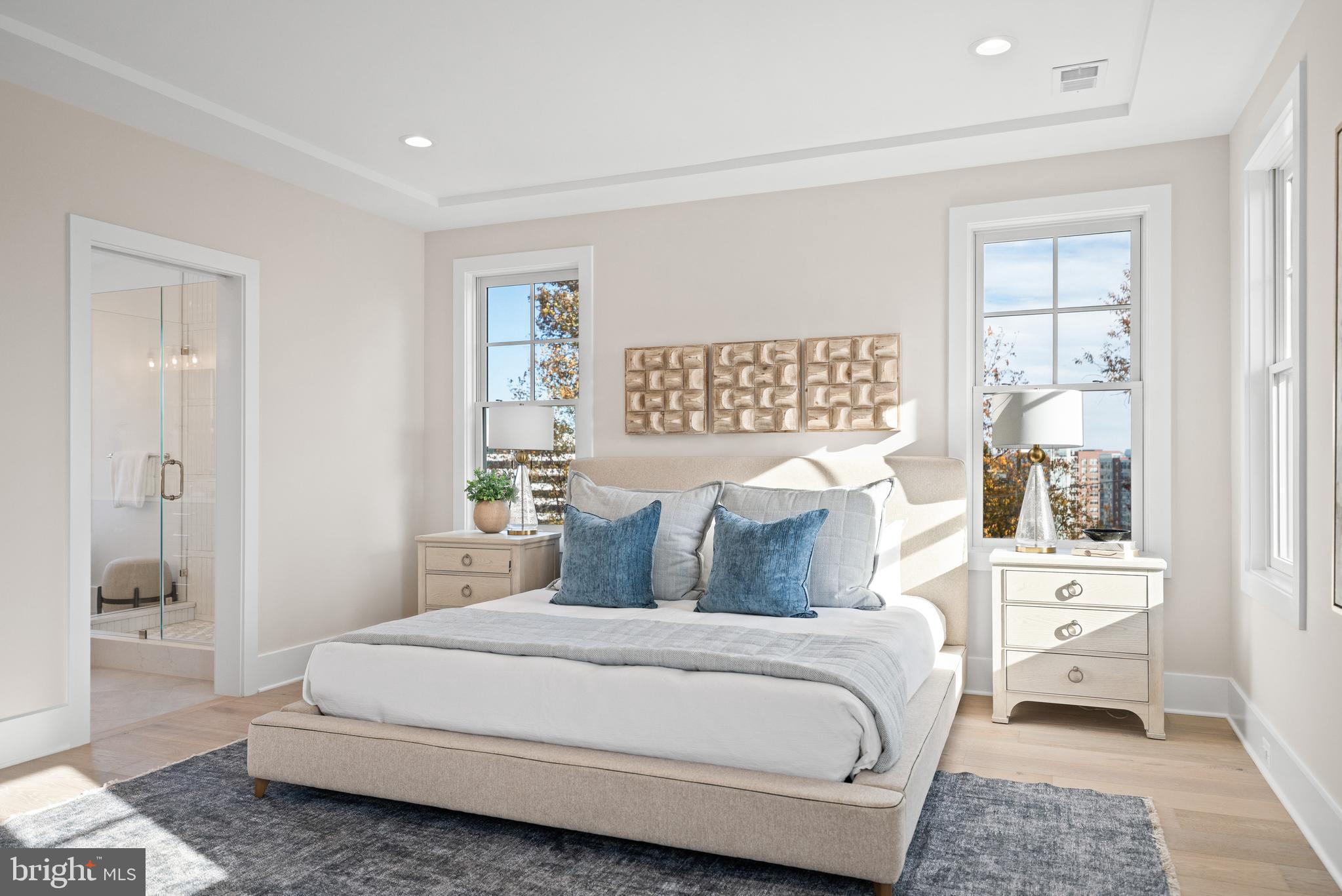 600 29th Road South Arlington, VA 22202 - Photo 15 of 62 a bedroom with a bed and wooden floor