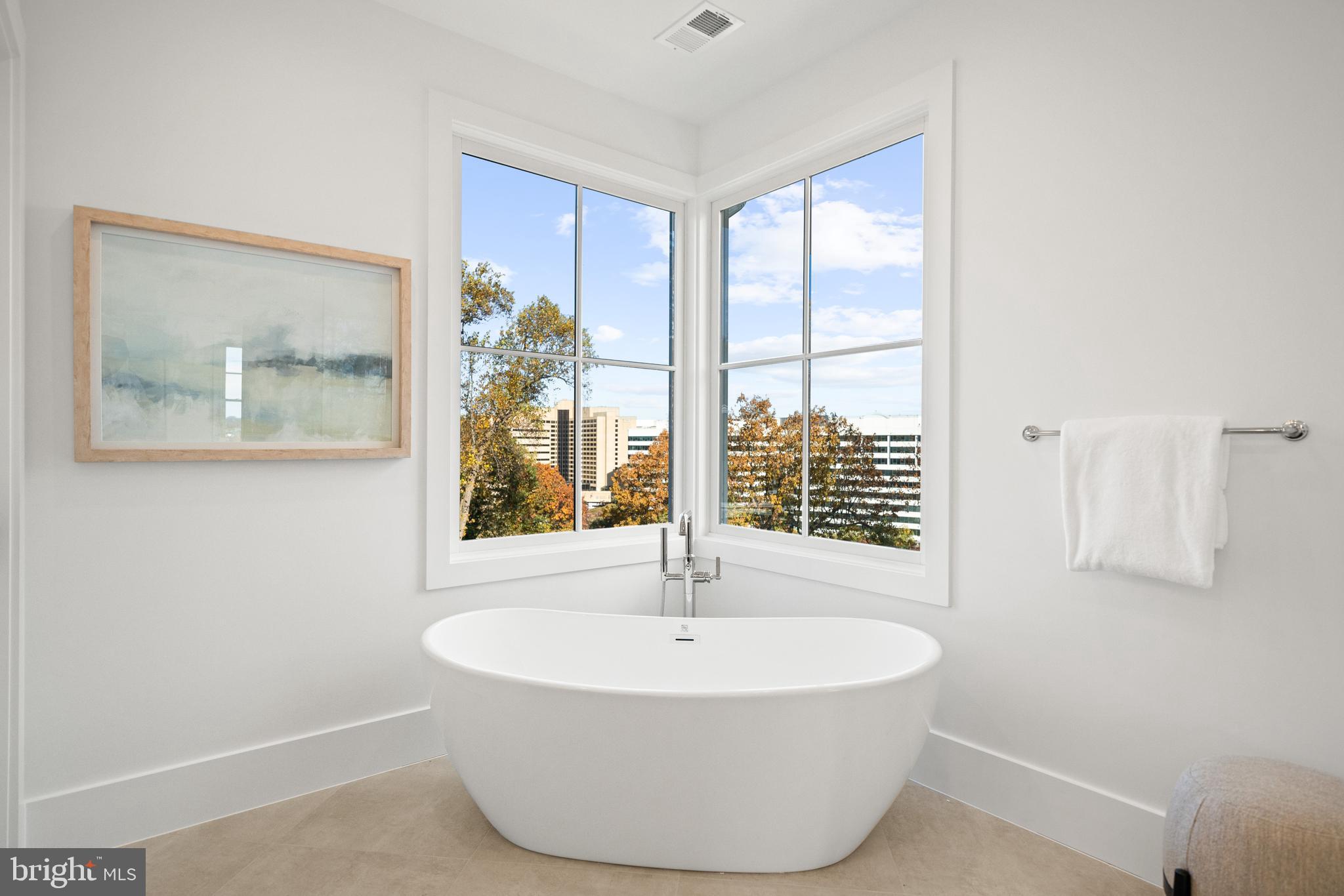 600 29th Road South Arlington, VA 22202 - Photo 20 of 62 a white bath tub sitting next to a window