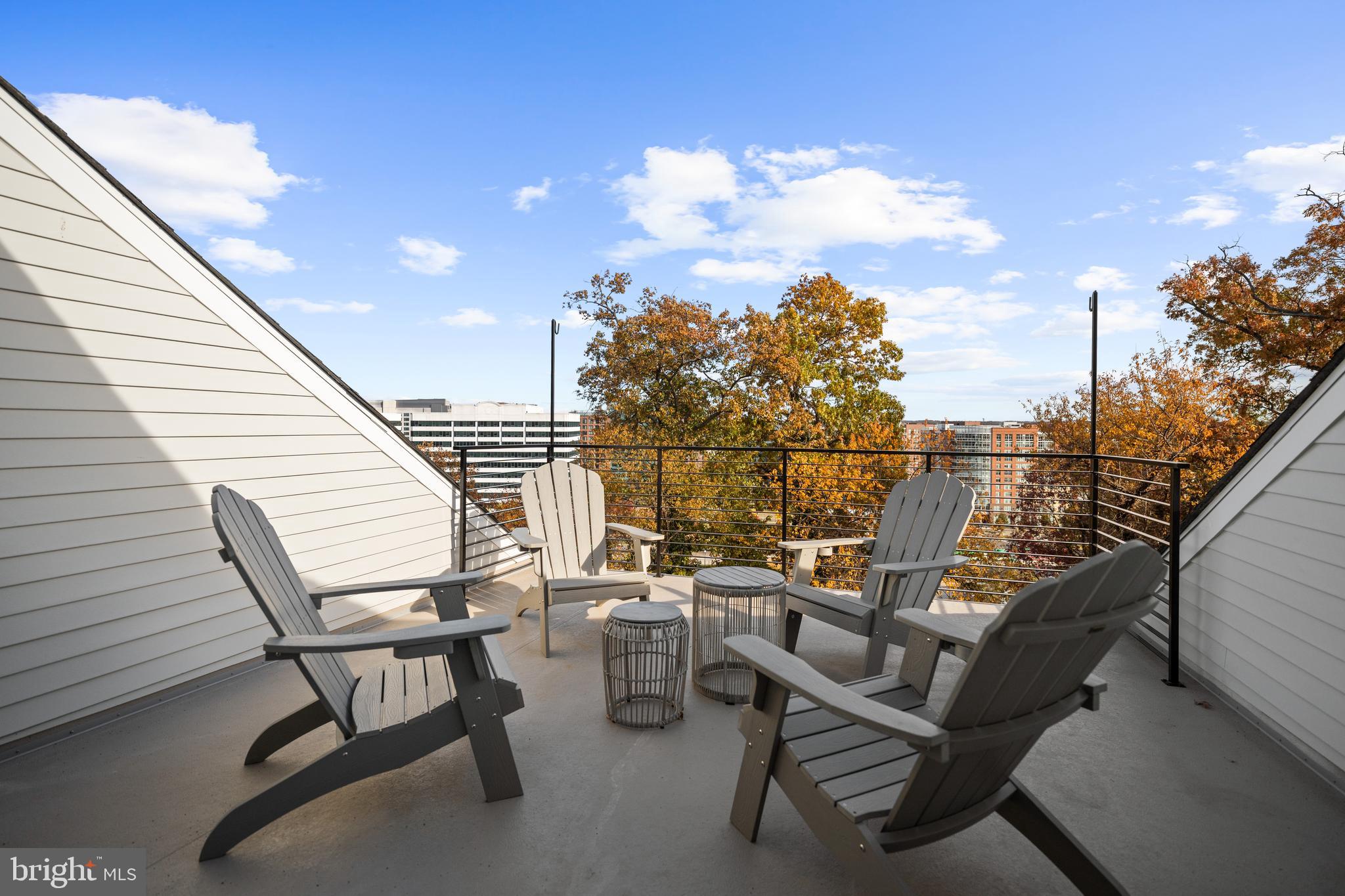 600 29th Road South Arlington, VA 22202 - Photo 37 of 62 a view of a terrace with chairs
