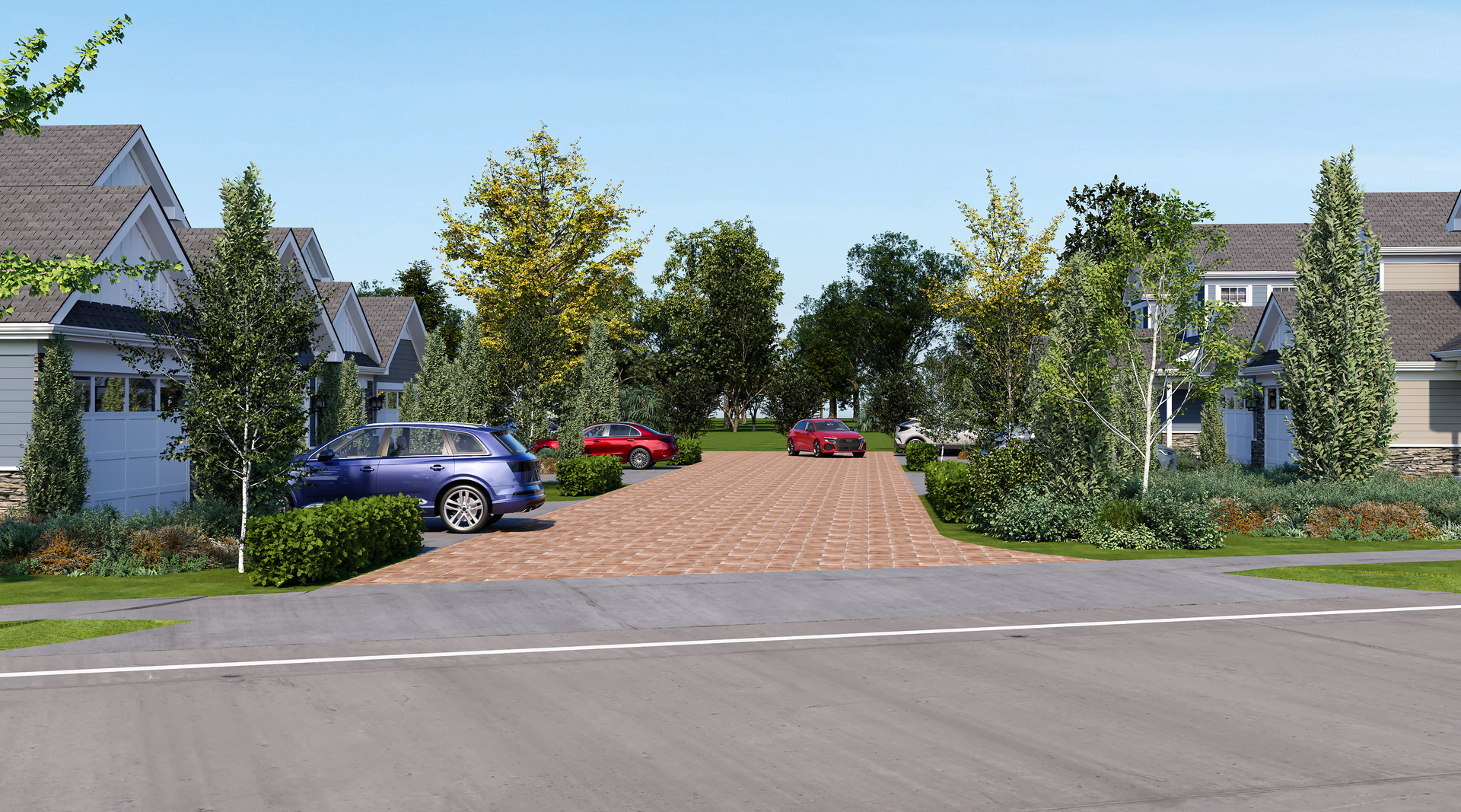 425 Haber Road, Unit 6 Cary, IL 60013 - Photo 2 of 18 a view of a street with cars parked on the road