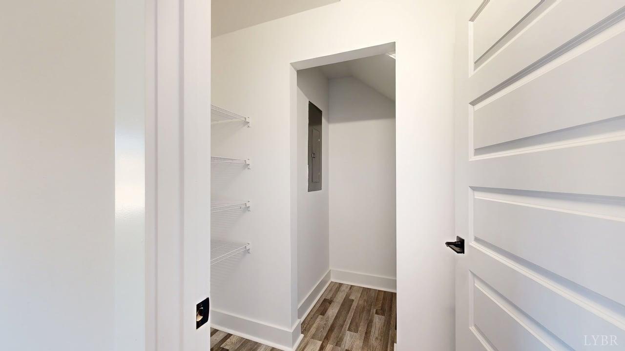 128 Allure Drive Rustburg, VA 24588 - Photo 13 of 30 a view of a hallway with wooden floor and entryway