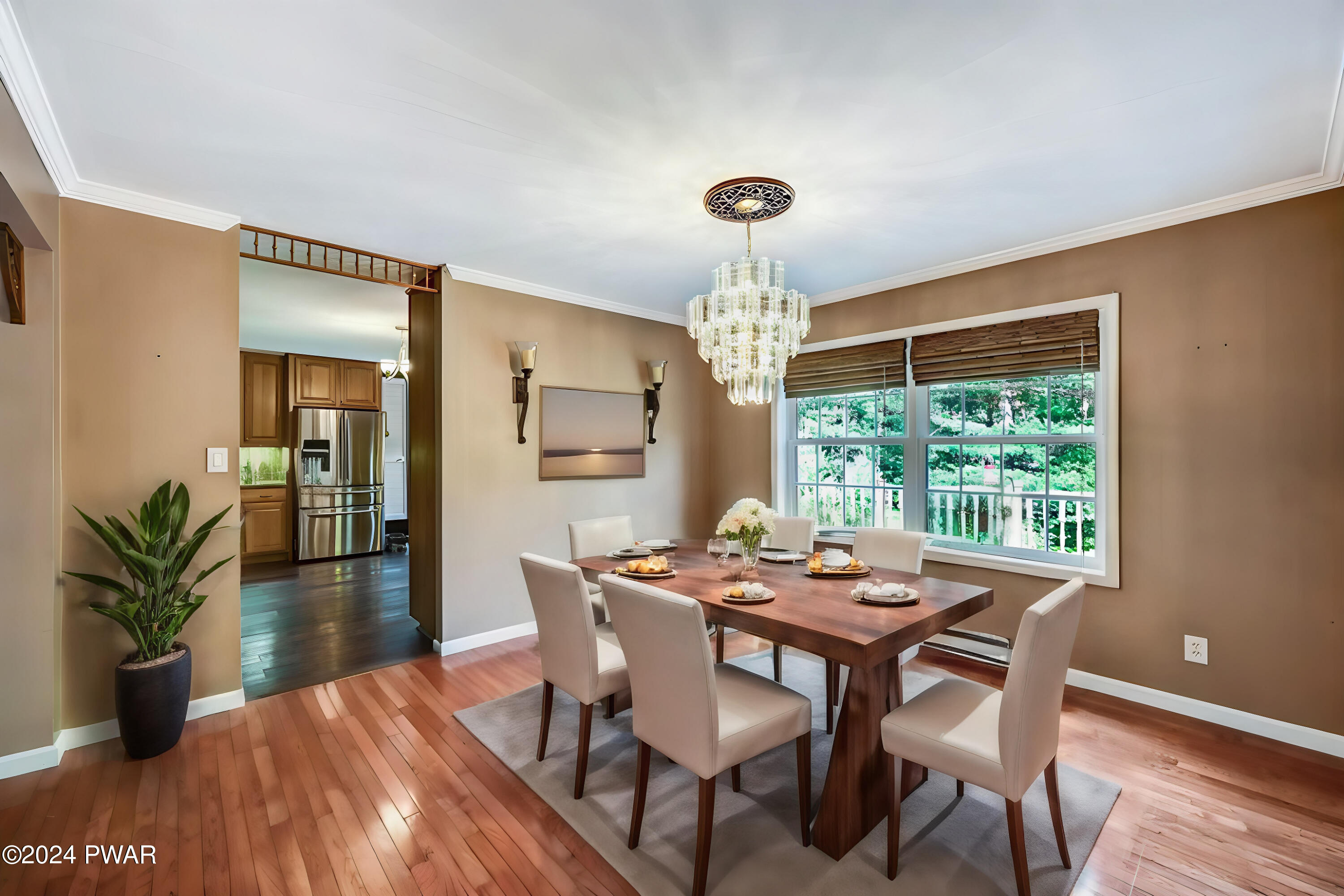 126 Ridge View Road Lackawaxen, PA 18425 - Photo 15 of 78 10 Dining Area view to Kitchen Virtually
